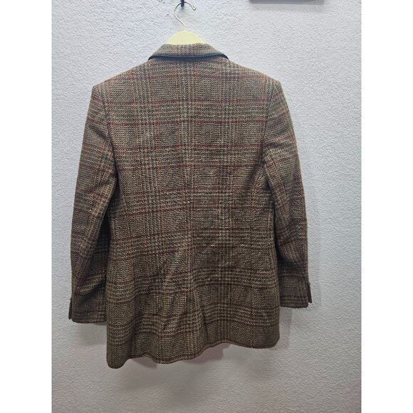 Breeches Woman's Tweed Equestrian Blazer 8 Lambswool Alpaca Mohair Career - Picture 8 of 9
